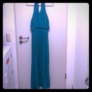 💵 Turquoise/Teal Bisou Bisou formal dress. 14.
